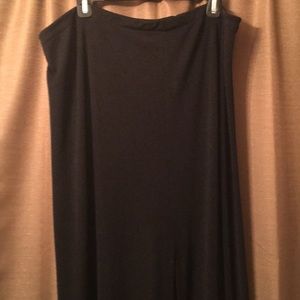 Plus size women’s maxi skirt